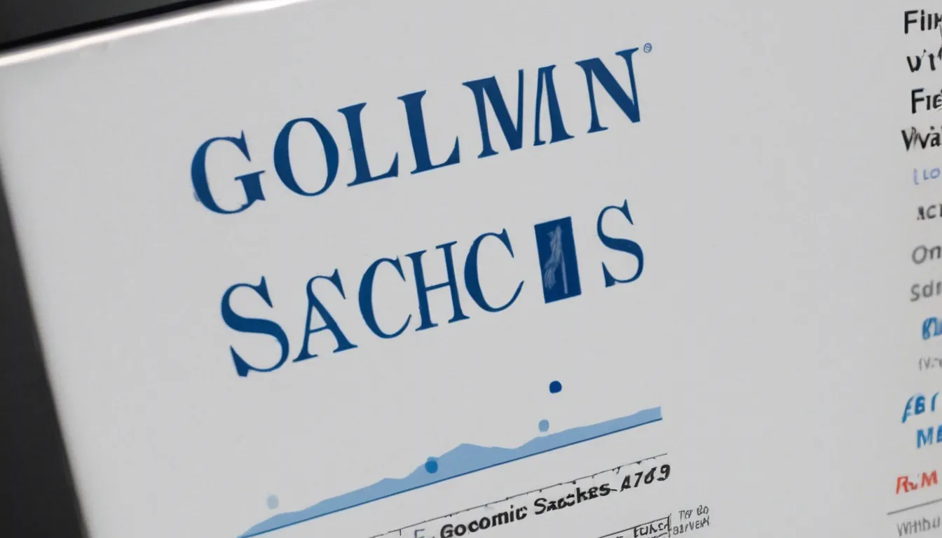 Goldman Sachs A Closer Look at Their Economic Success